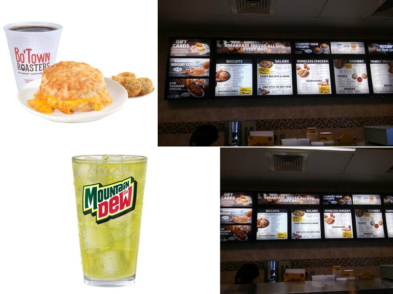 Bojangles Menu