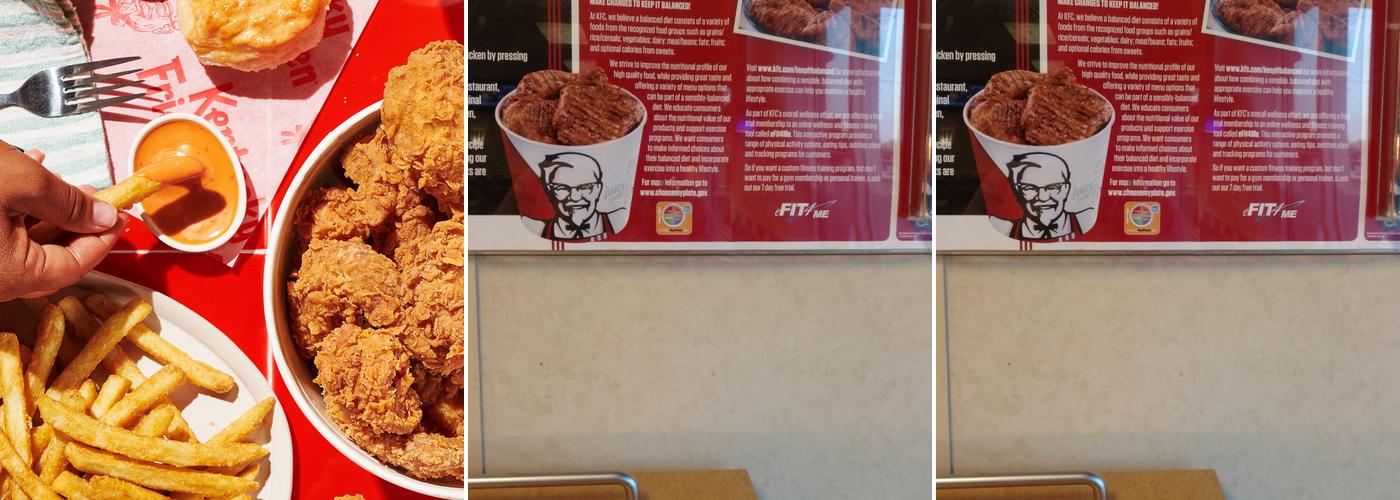 KFC Menu