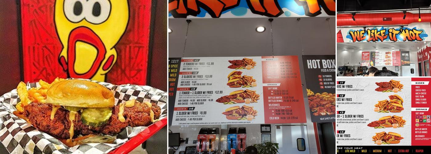 Dave's Hot Chicken Menu
