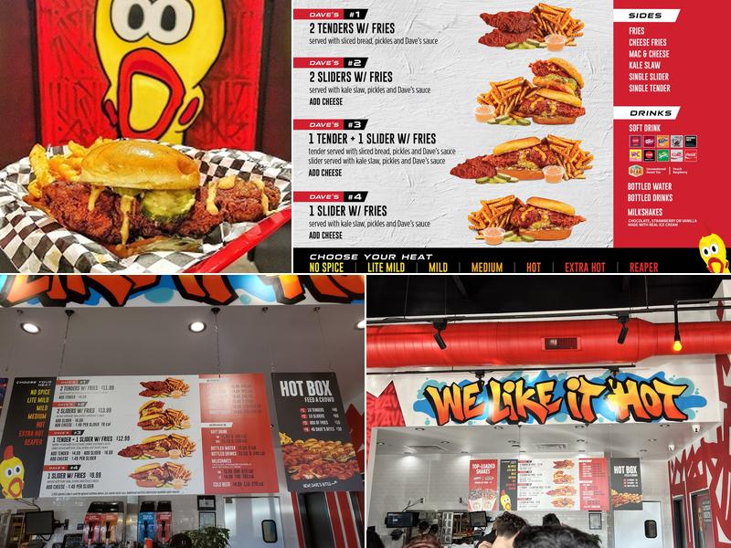 Dave's Hot Chicken Menu