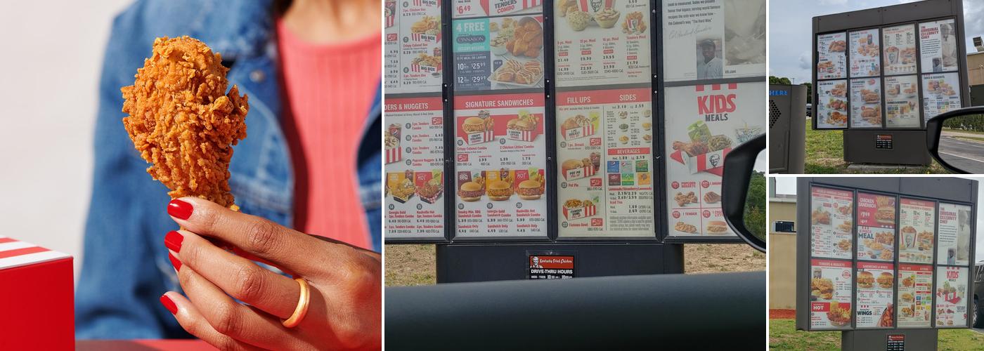 KFC Menu