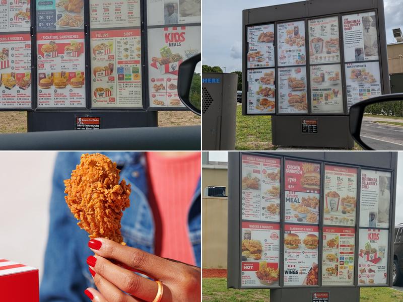 KFC Menu