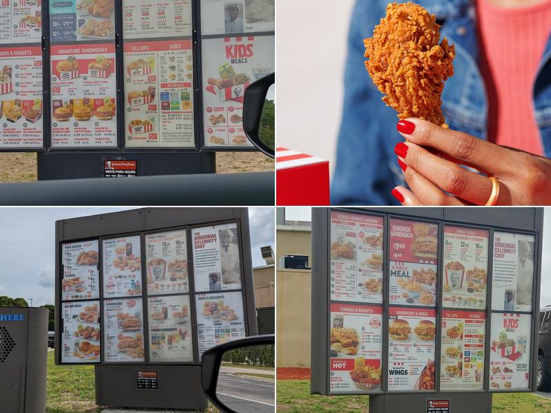 KFC Menu
