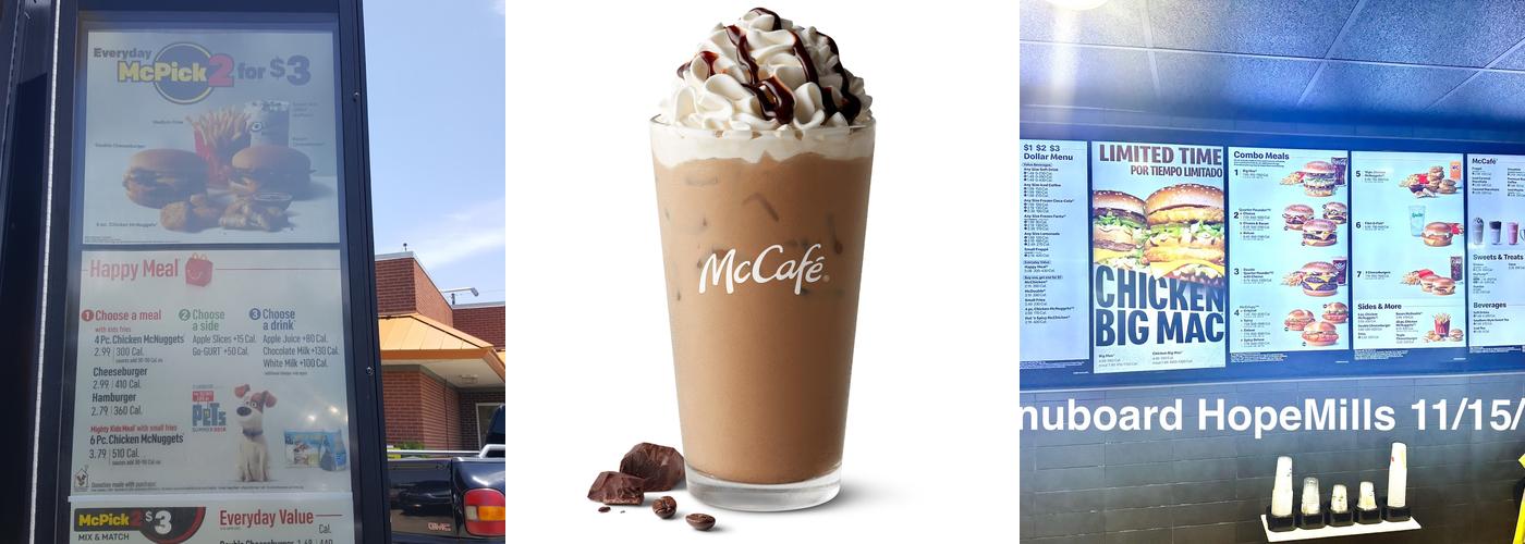 McDonald's Menu