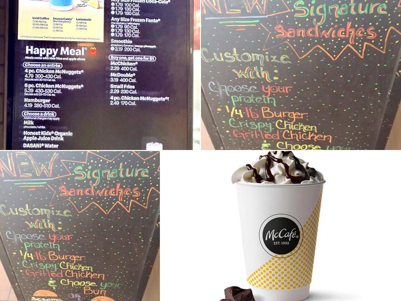 McDonald's Menu