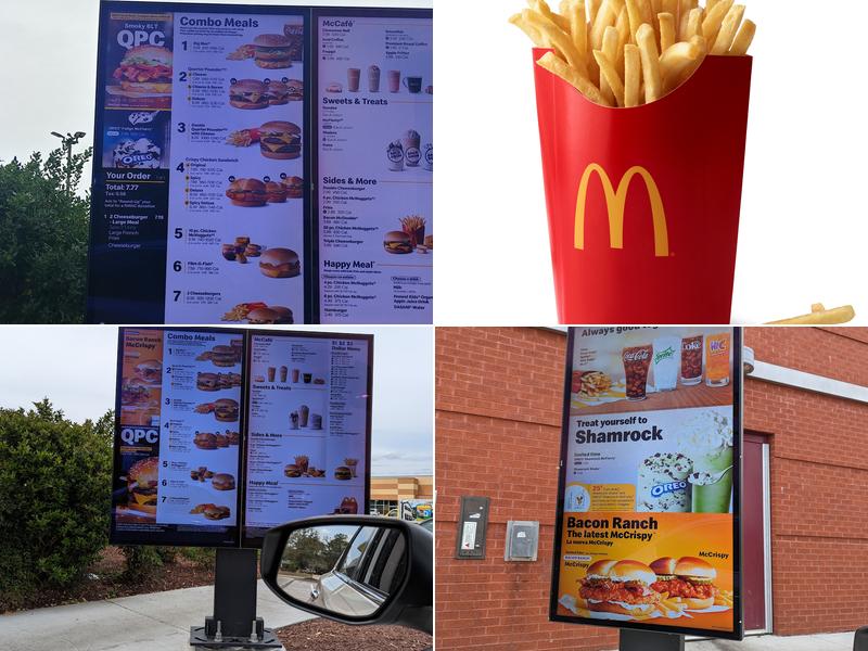 McDonald's Menu