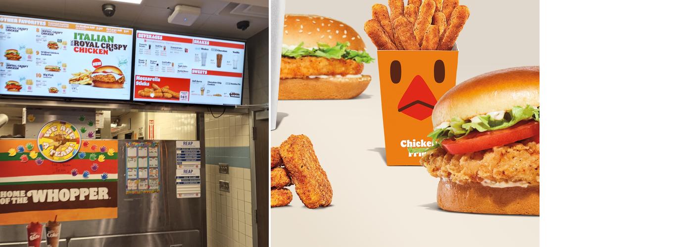 Burger King Menu