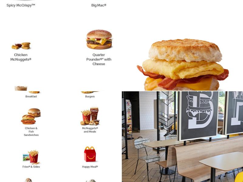 McDonald's Menu