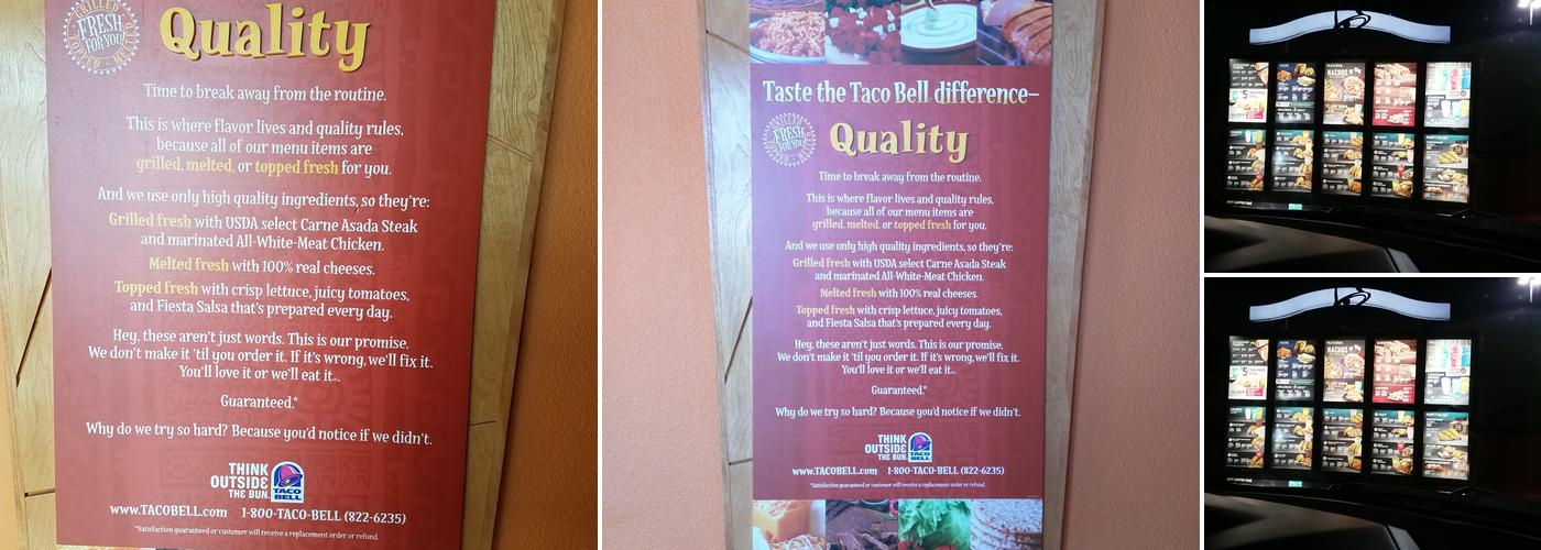 Taco Bell Menu