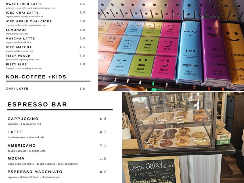 Little Brick Coffee Menu