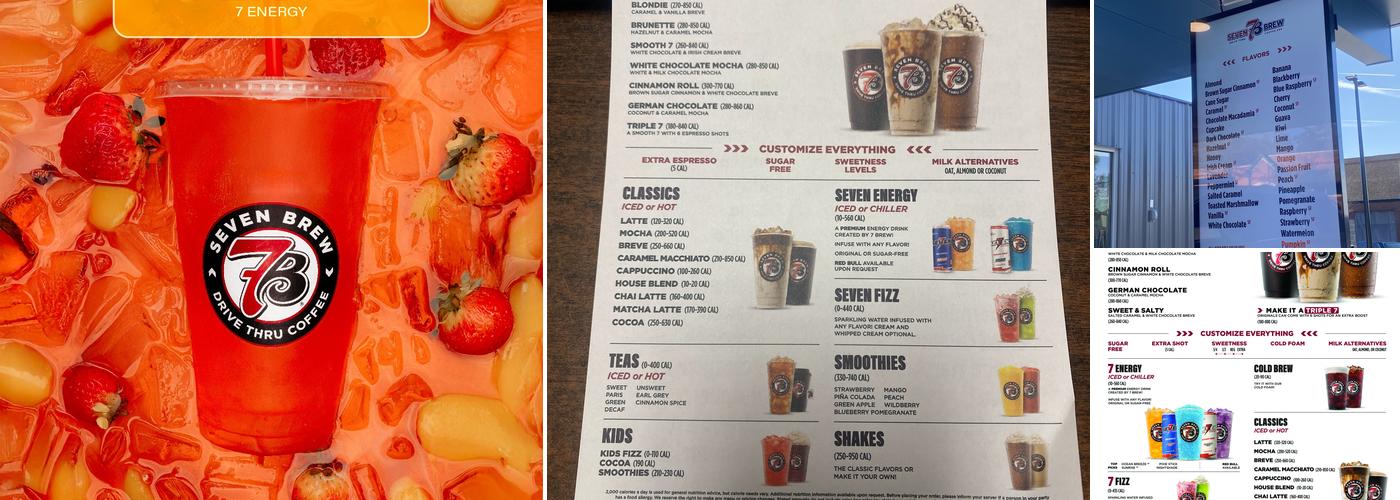 7 Brew Coffee Menu