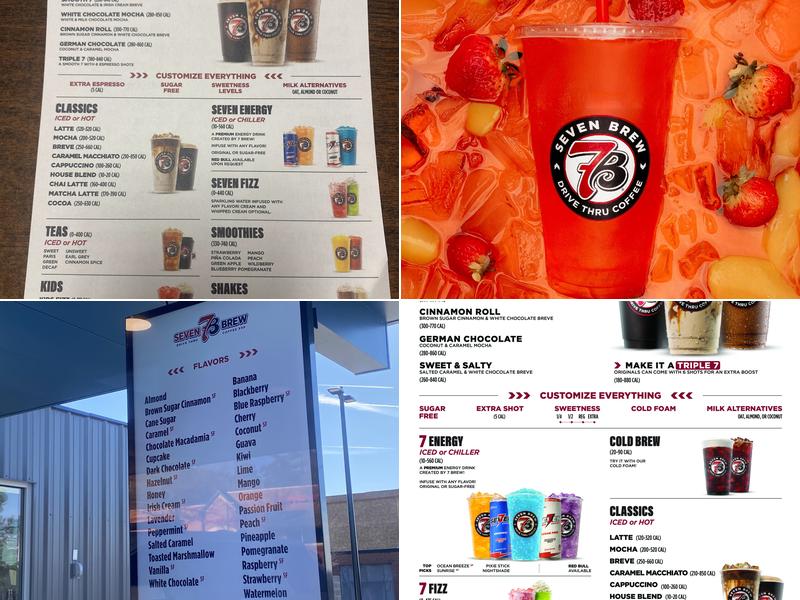 7 Brew Coffee Menu