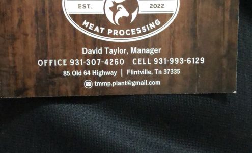 Taylor Made Meat Processing Flintville