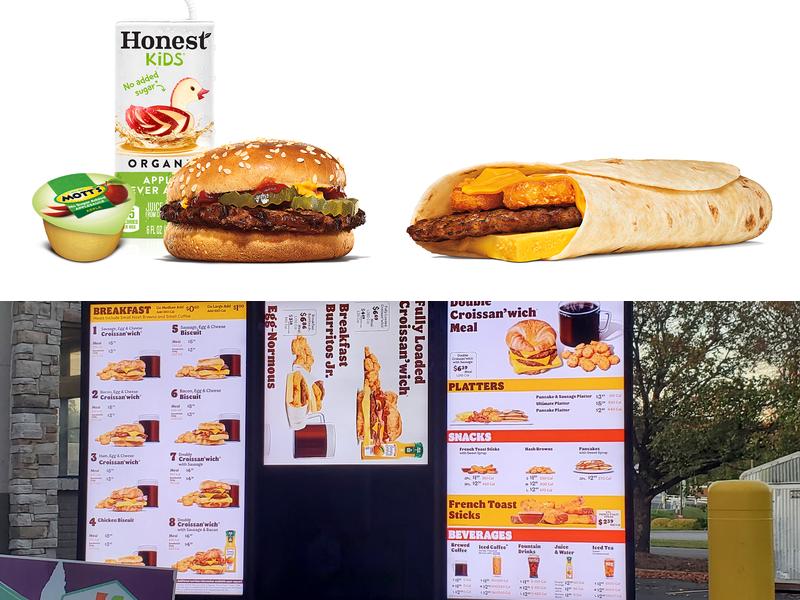 Burger King Menu