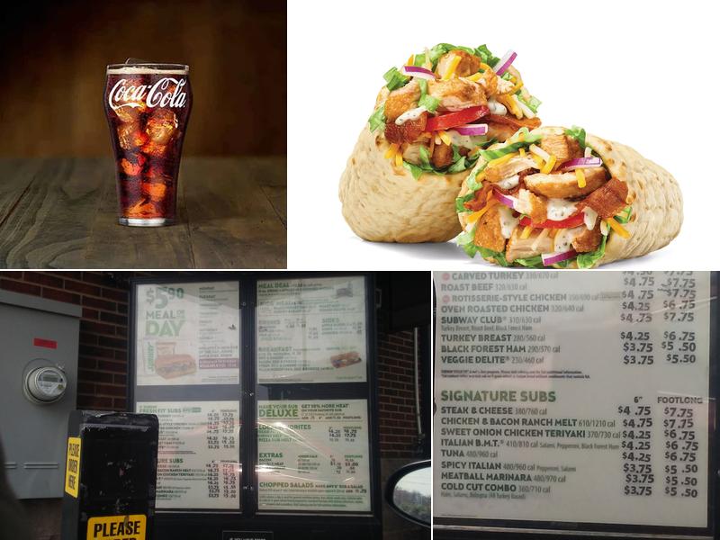 Subway Menu