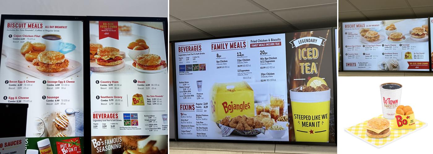 Bojangles Menu