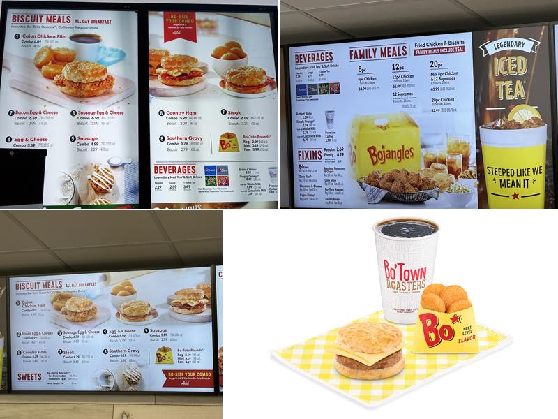 Bojangles Menu