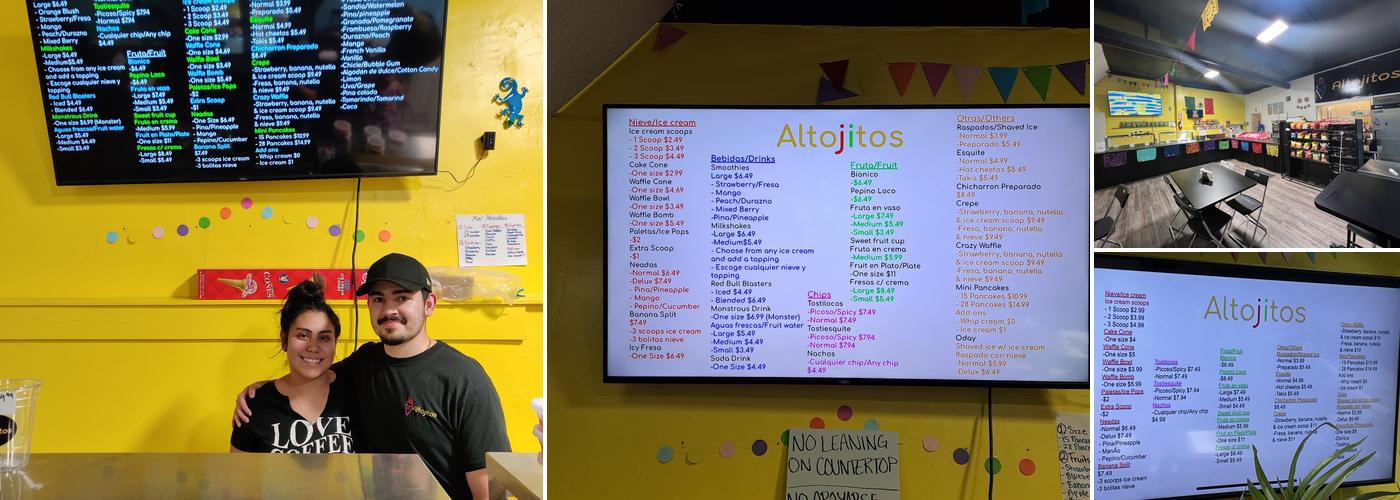 Altojitos Menu