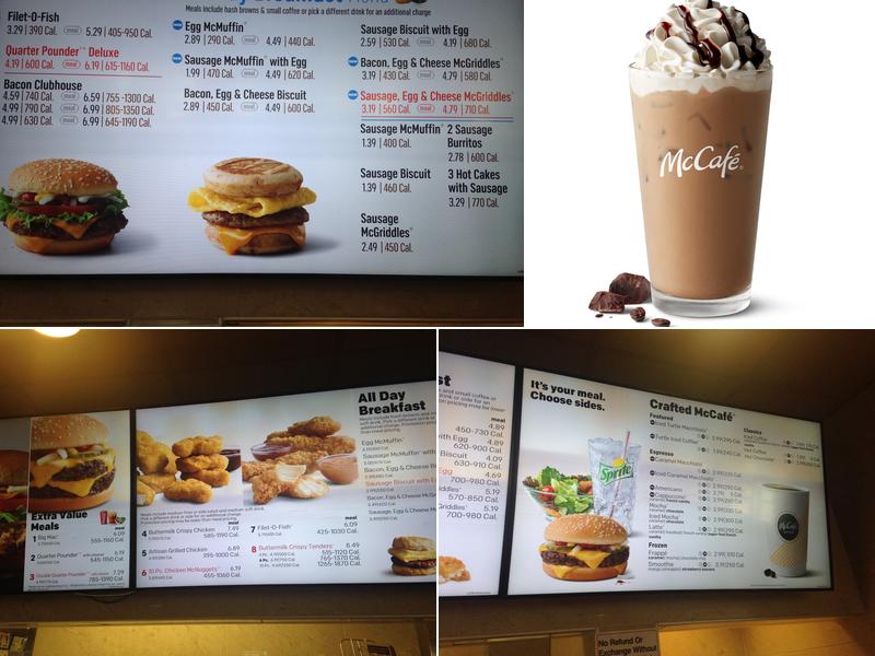 McDonald's Menu