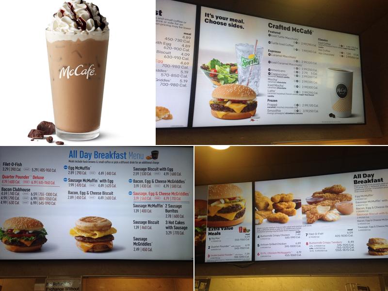 McDonald's Menu