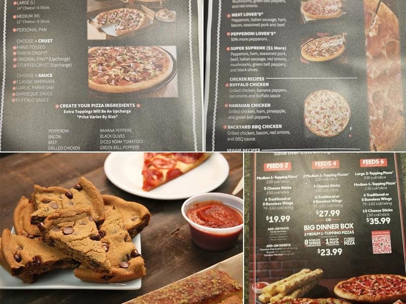 Pizza Hut Menu