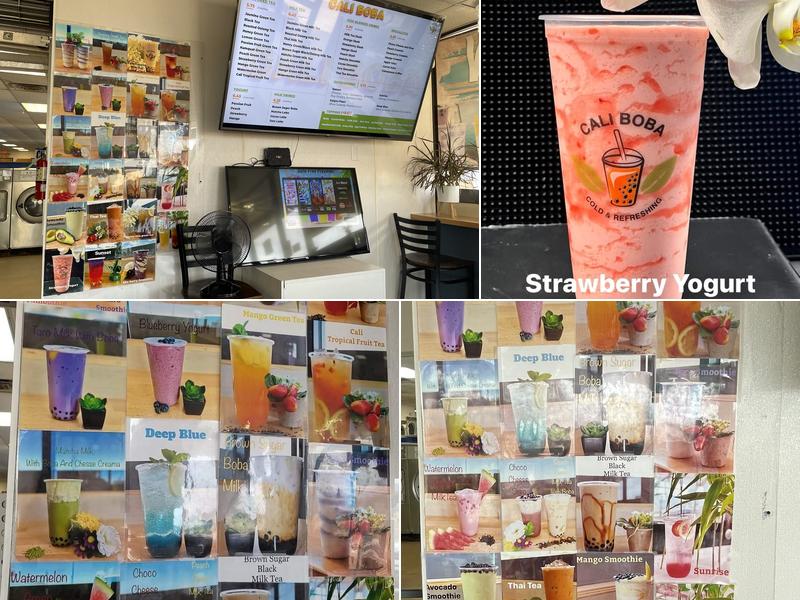 Cali Boba Menu