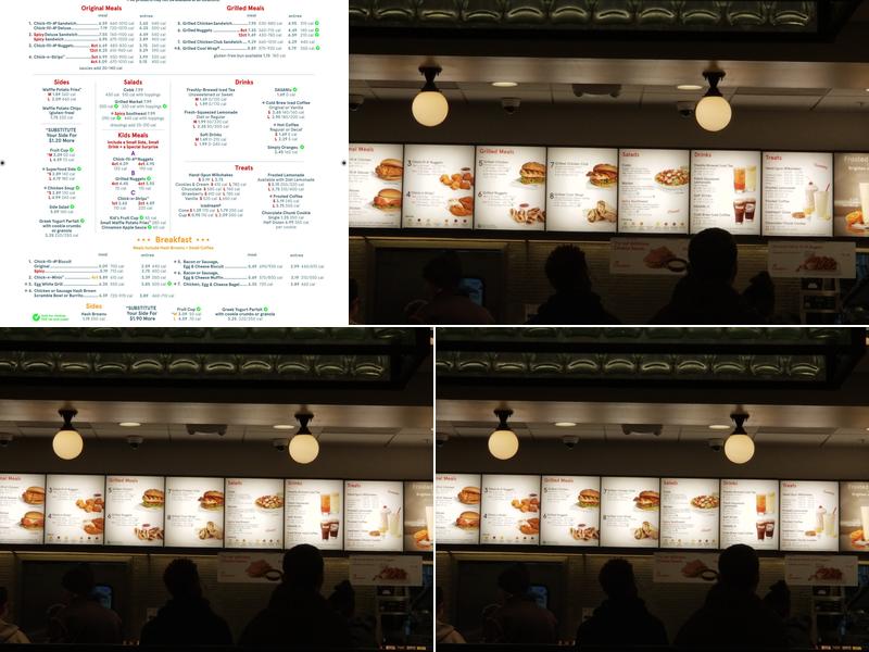 Chick-fil-A Menu