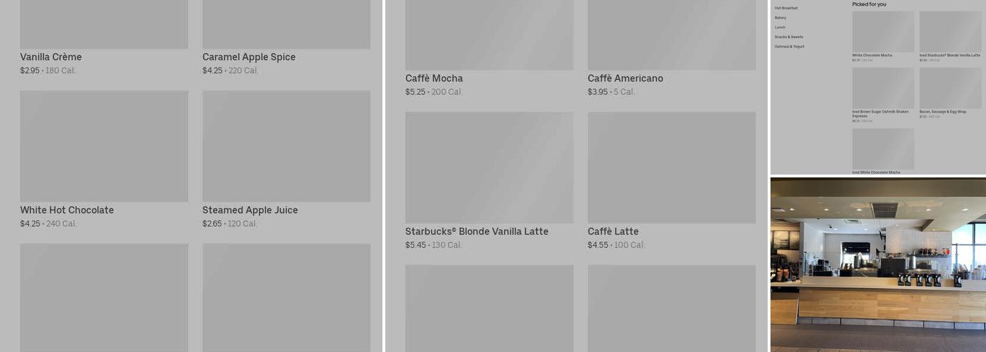 Starbucks Menu