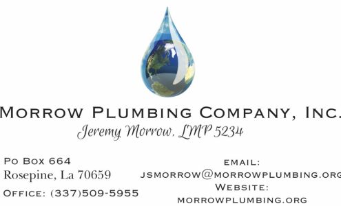 Morrow Plumbing Company 4537 Bailey Rd, Leesville Louisiana 71446