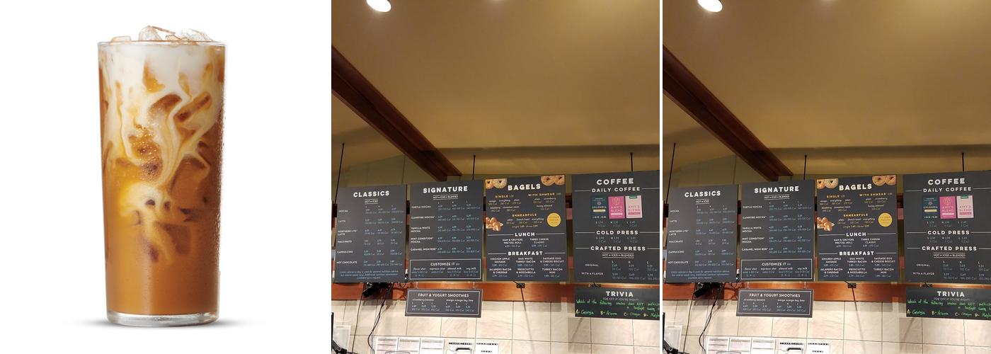 Caribou Coffee Menu