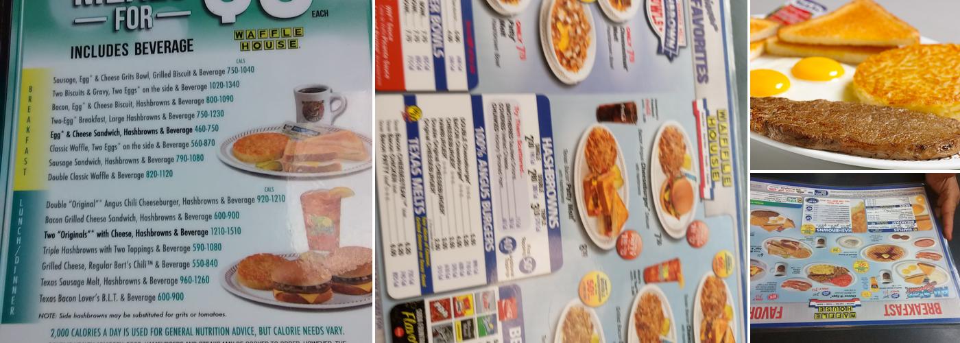 Waffle House Menu