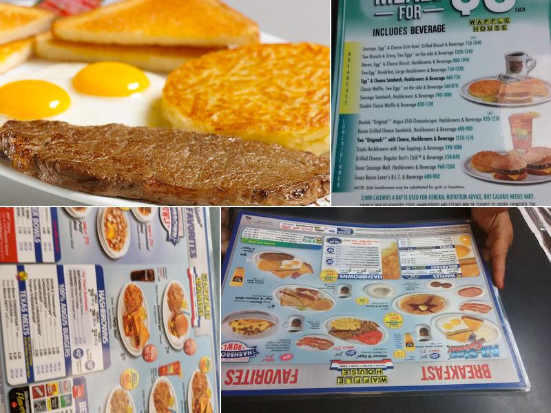 Waffle House Menu