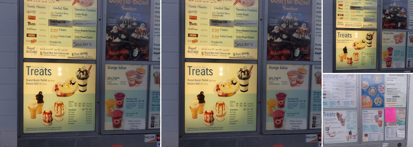 Dairy Queen Menu