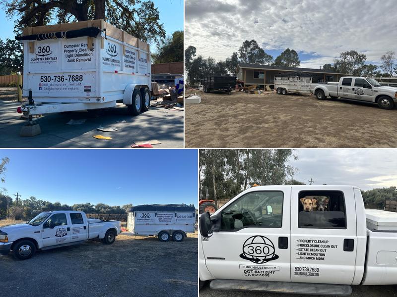 360 Dumpster Rentals Hauling & Junk Removal