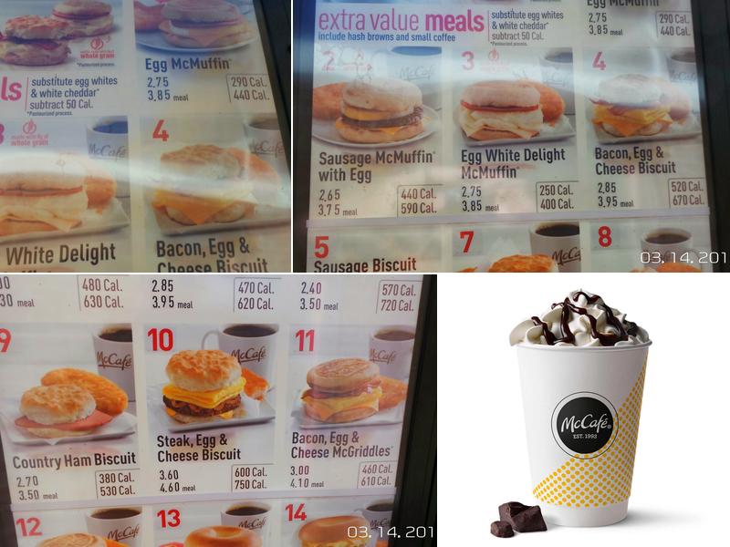 McDonald's Menu