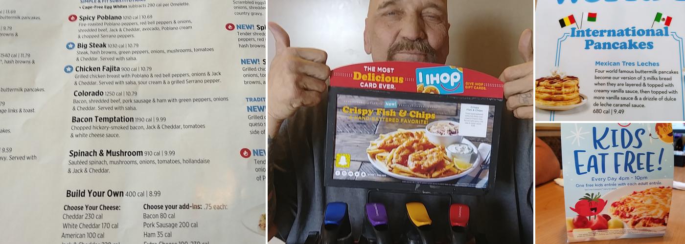 IHOP Menu
