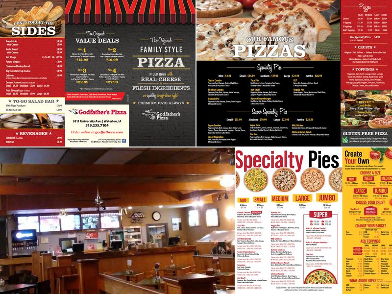 Godfather's Pizza Menu