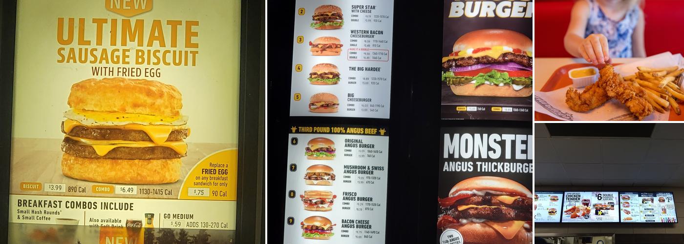Hardee’s Menu