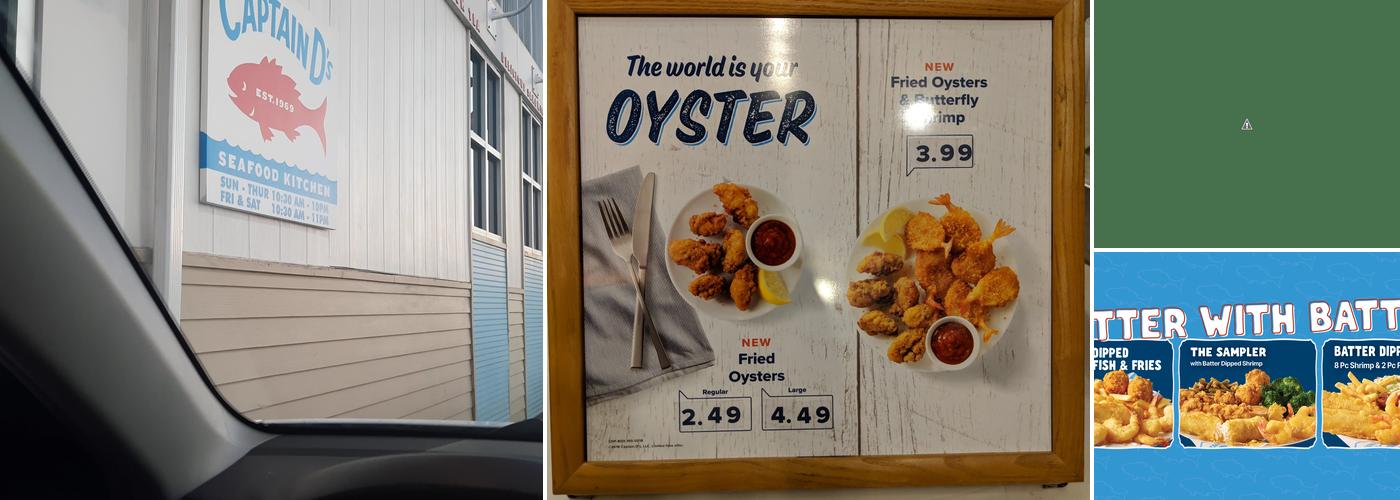 Captain D's Menu