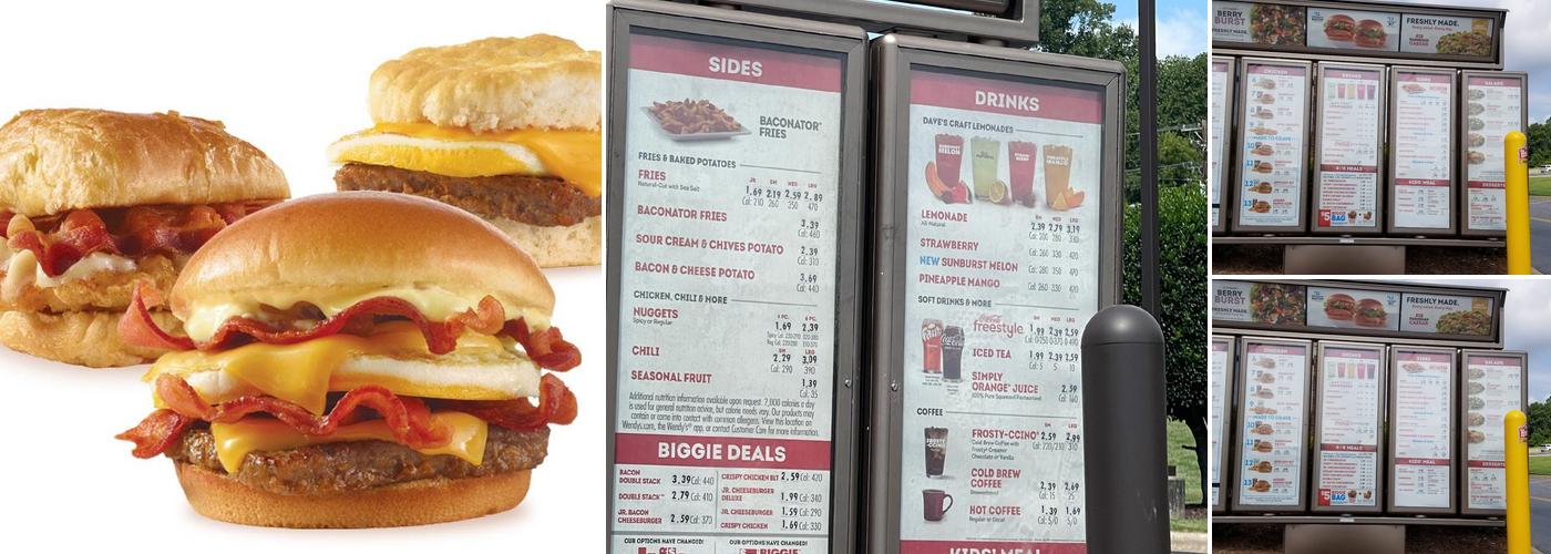 Wendy's Menu