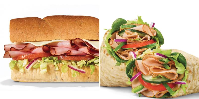 Subway Menu
