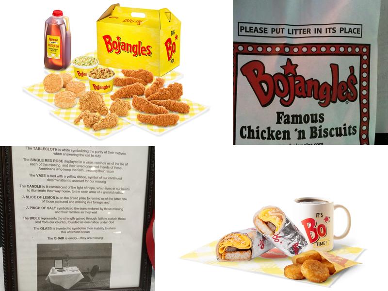 Bojangles Menu