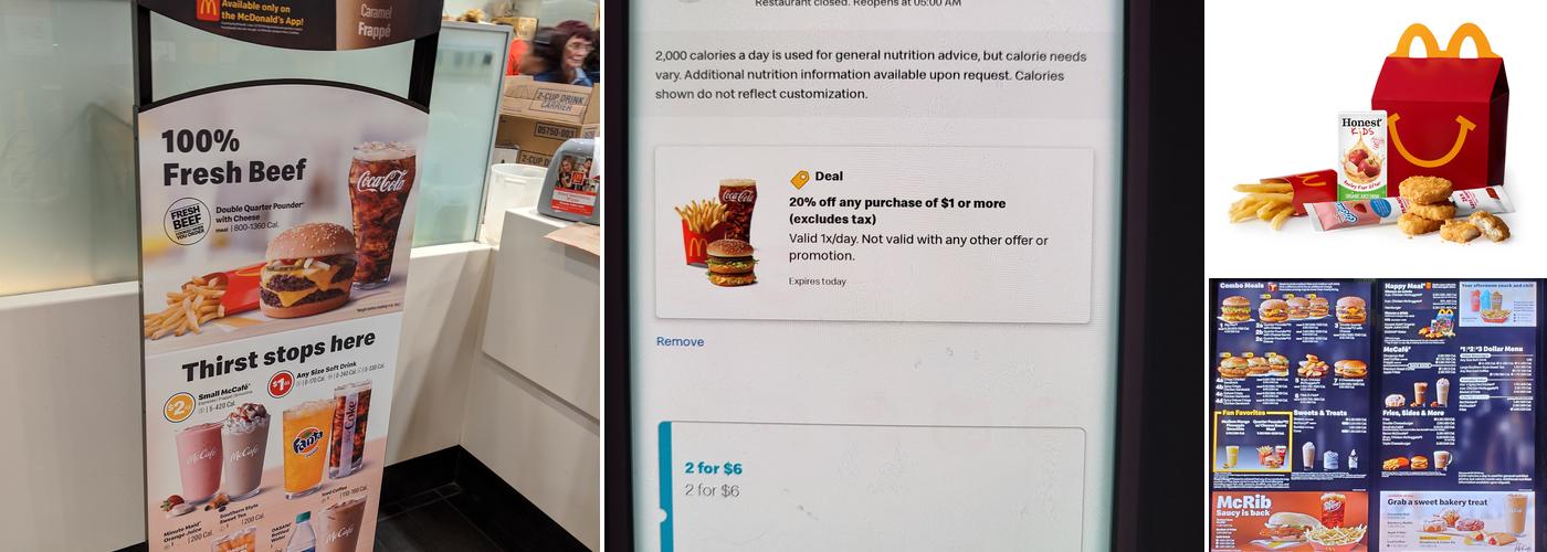 McDonald's Menu