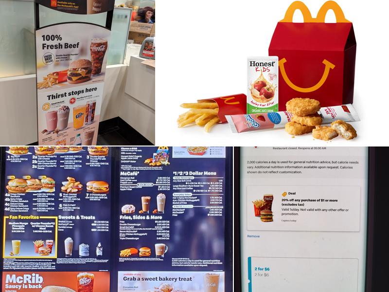 McDonald's Menu