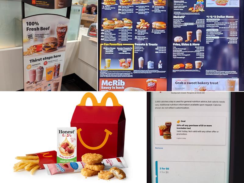 McDonald's Menu