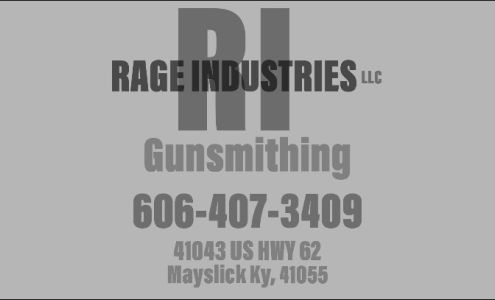 Rage Industries LLC Gunsmith Mays Lick