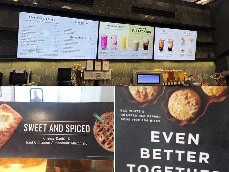 Starbucks Menu