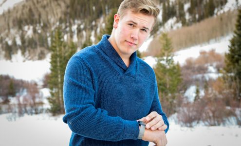 Grayscale Mountain Photography