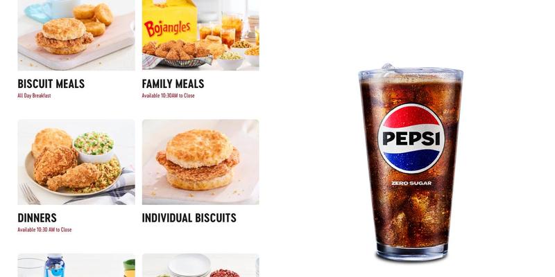 Bojangles Menu