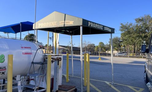 Propane Refill at U-Haul